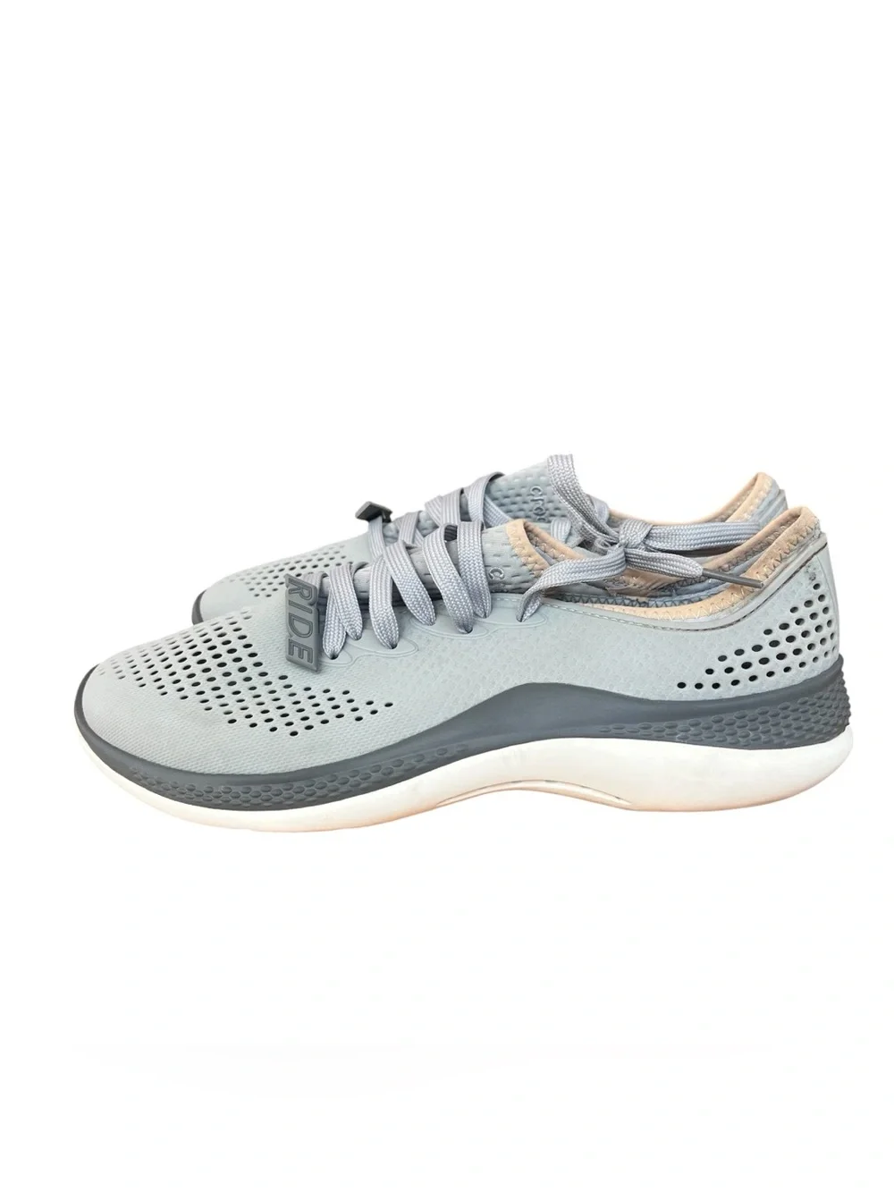Crocs Literide 360 Pacer Shoes Men's Slate Grey Sneakers Size 9